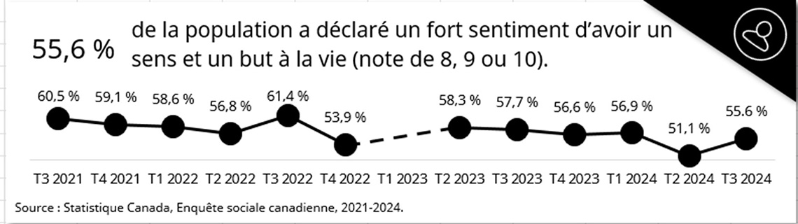 Aperçu des données de la santé mentale autoévaluée
