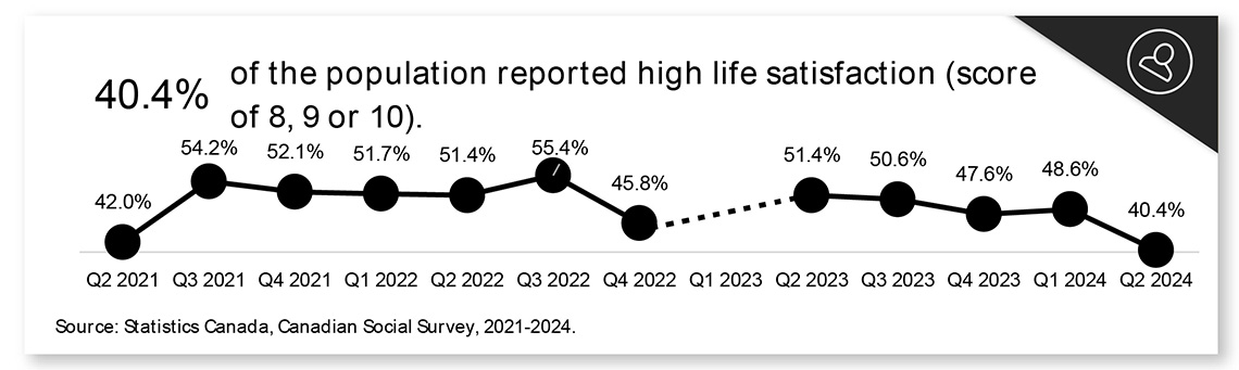 Life satisfaction data snapshot